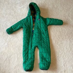 Patagonia baby snowsuit